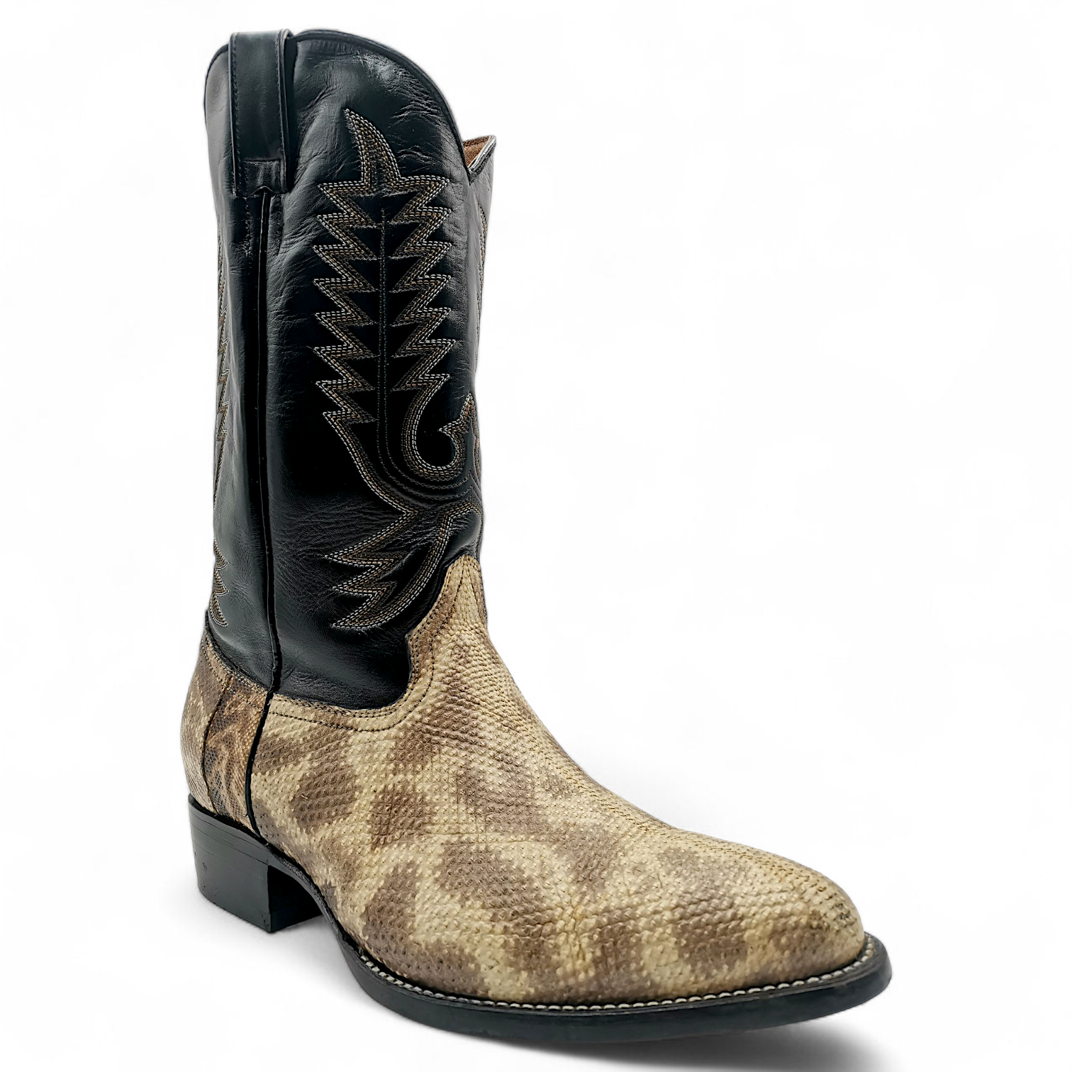 BOTA VAQUERA EN PIEL GENUINA DE CARUNGA PARA CABALLERO (MSN)